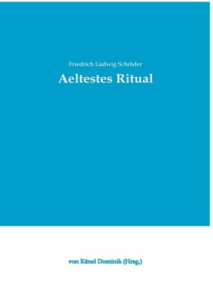 cover image of Aeltestes Ritual